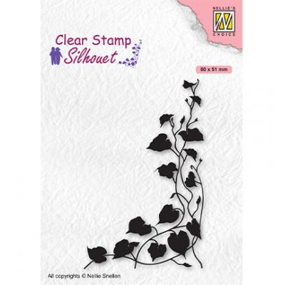 Nellie's Choice Clear Stamp - Silhouettes Ivy